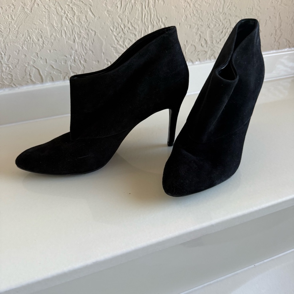 Zara Black Women's Heeled Ankle Boots size 8.5 - 9